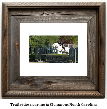 trail rides near me in Clemmons, North Carolina